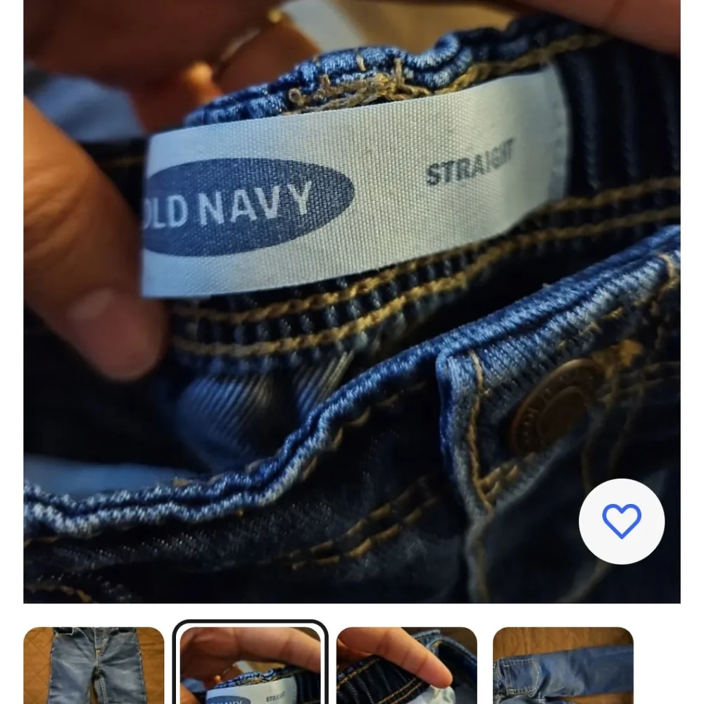 Old Navy Baby Boy Straight Leg Jeans sz 18-24M